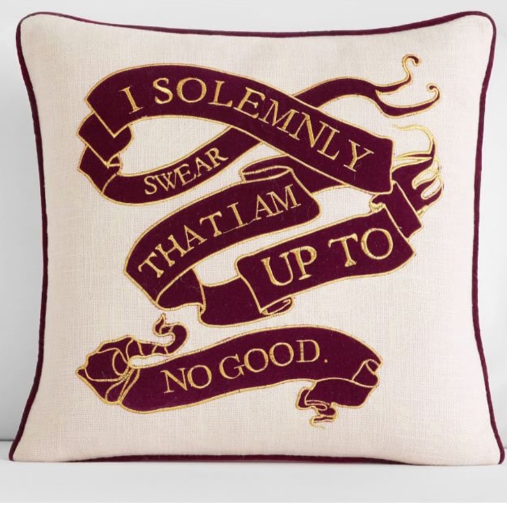 Pottery Barn Harry Potter Pillow Cover NWT